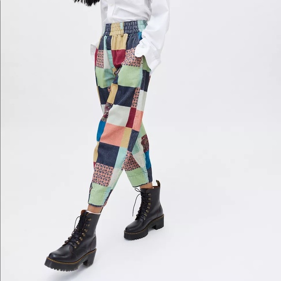 Urban Outfitters Pants - BDG Zaria Printed Corduroy Pull-On Pants-NWT!